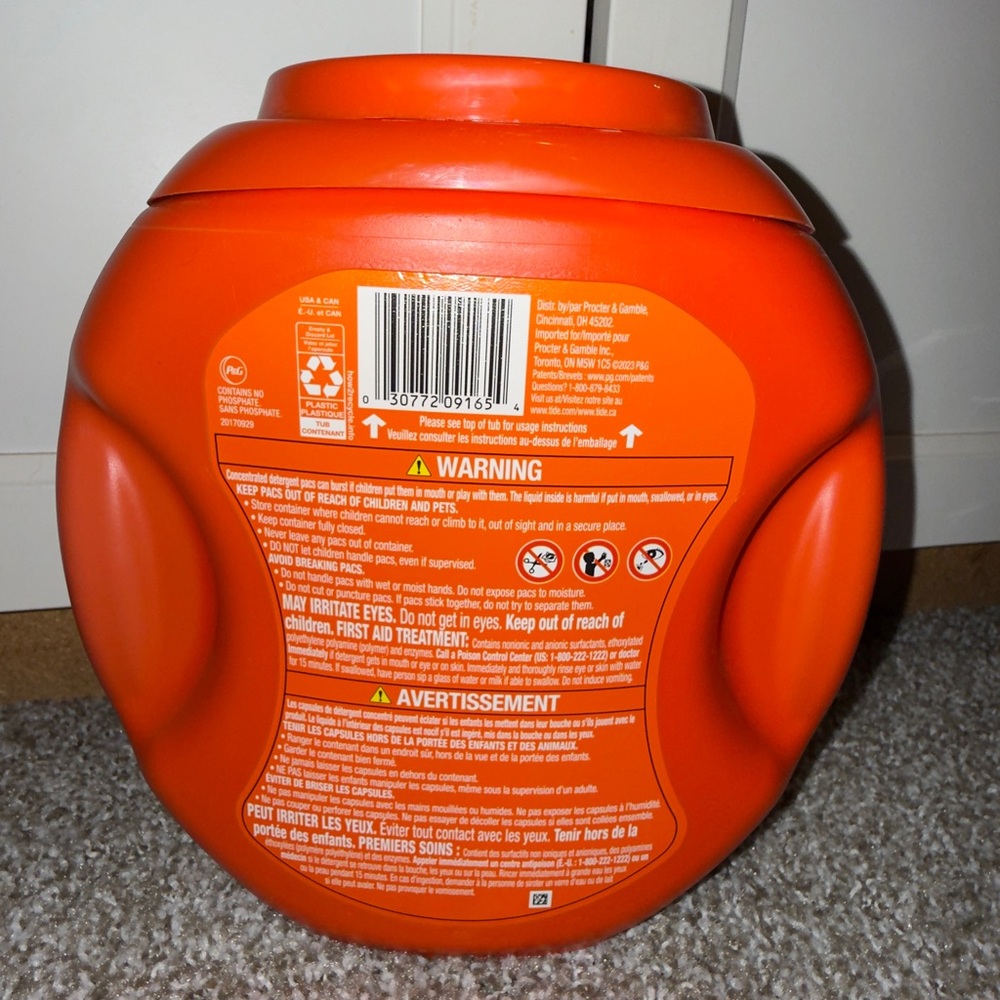 Tide PODS 3-in-1 Laundry Detergent Pacs - Orange - Picture 2 of 3